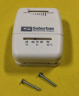 THERMOSTAT, WALL (WHITE)