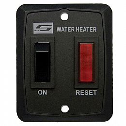 SWITCH & LITE W/PLATE (BLACK)  USE 234229