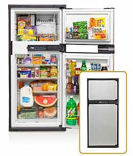 2-Way Double Door Refrigerator - 6.3 cu ft