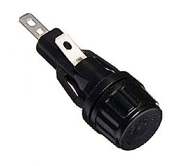 FUSE HOLDER, SNAP IN W/CAP AND FUSE