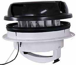 Maxxfan Dome Plus, Black w/LED